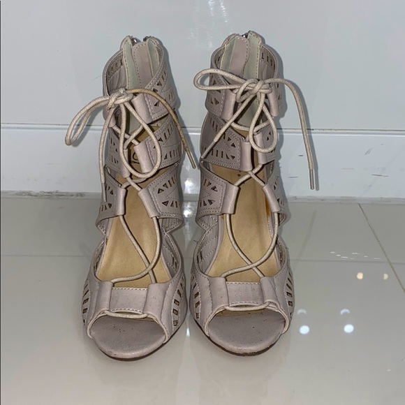 Lace up Heels - Picture 1 of 4